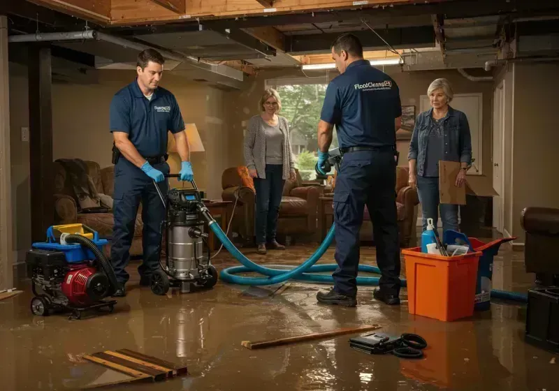 Basement Water Extraction and Removal Techniques process in Waterloo, IN