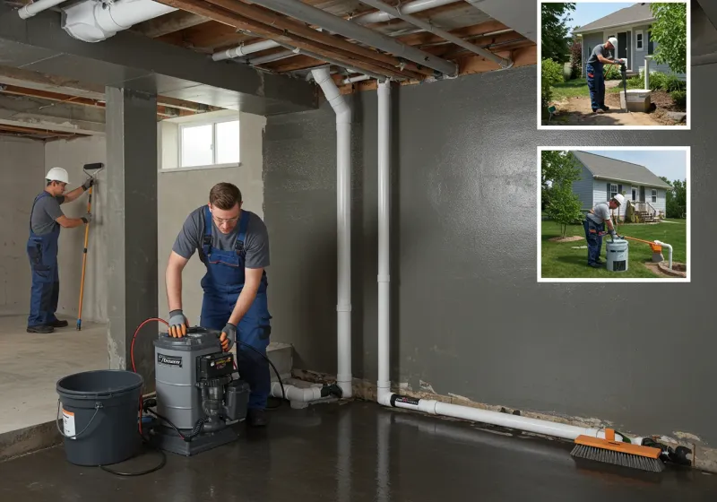 Basement Waterproofing and Flood Prevention process in Waterloo, IN